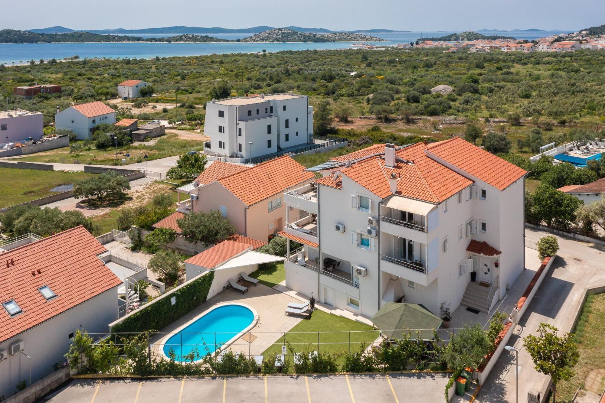 Apartments Tihi III Водице Экстерьер фото